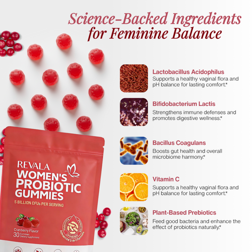 Revala™ 10-in-1 Probiotic Gummies